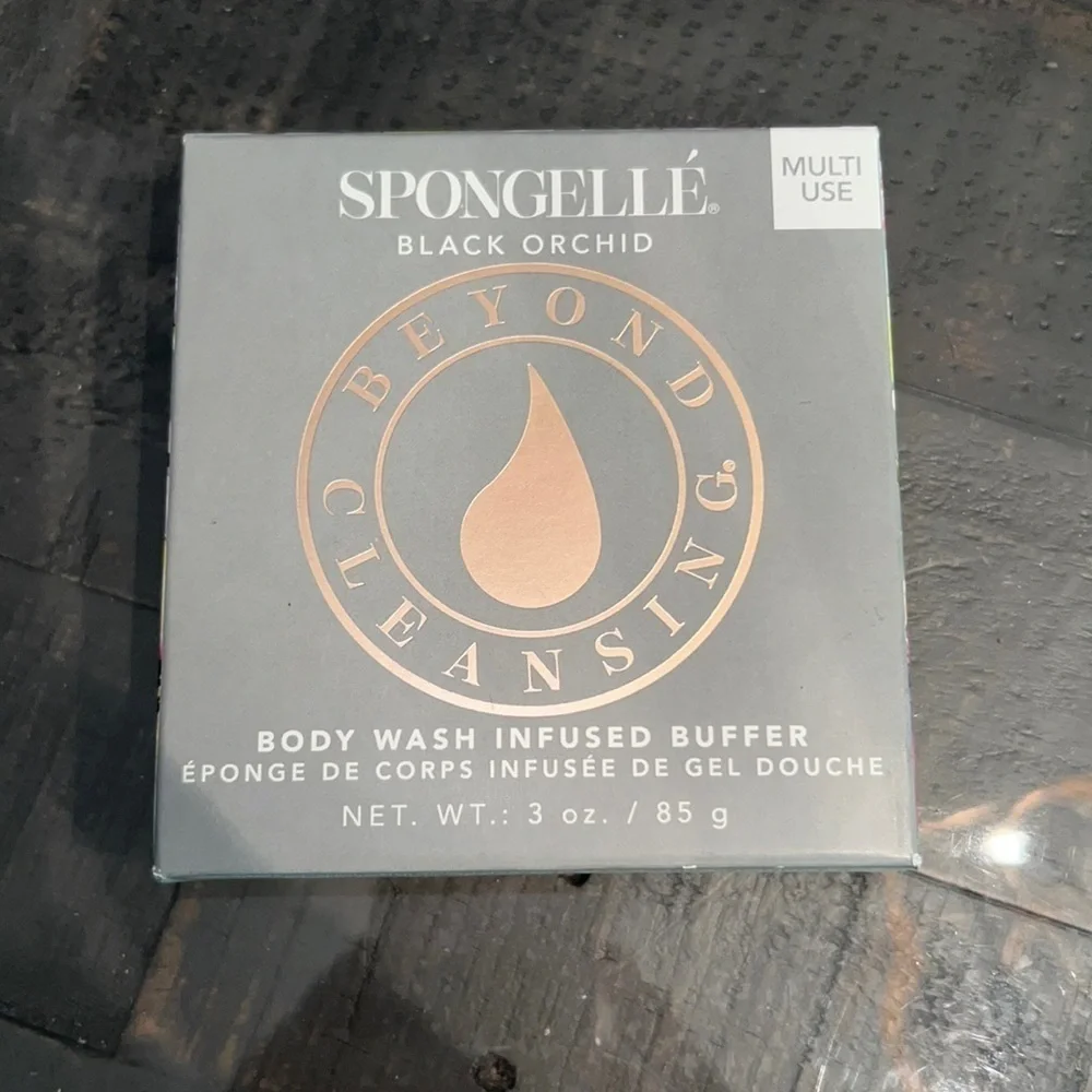 Spongelle Black Orchid Body Wash Infused Buffer‎ NEW